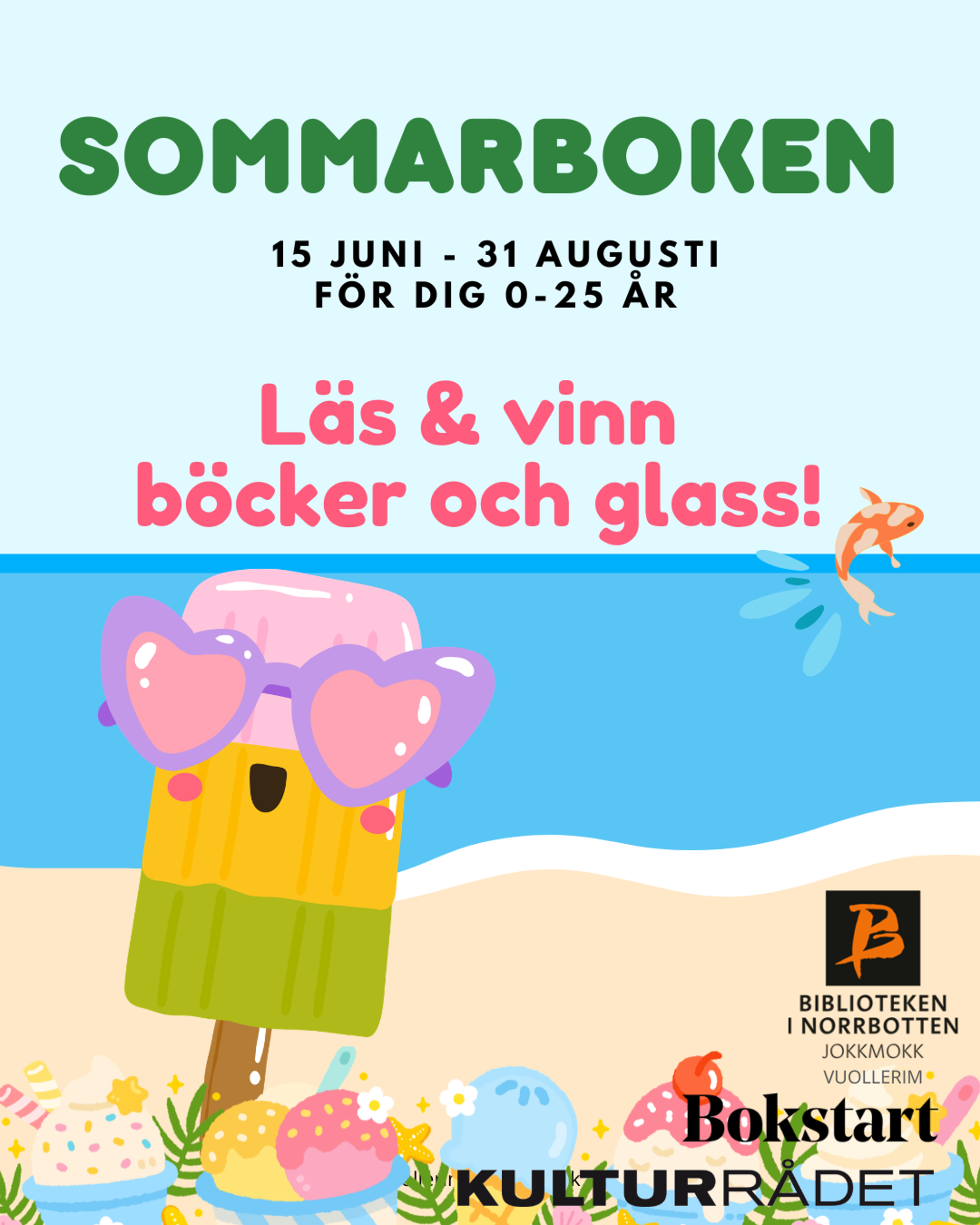 Affisch - Sommarboken 2026