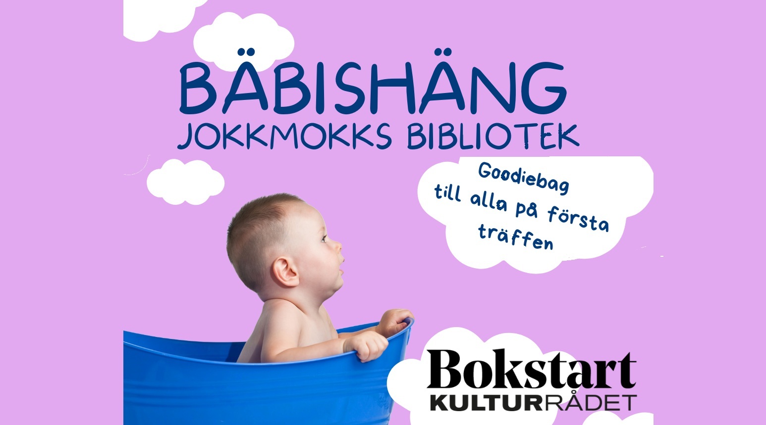 Välkommen på Bäbishäng på biblioteket - hösten 2026