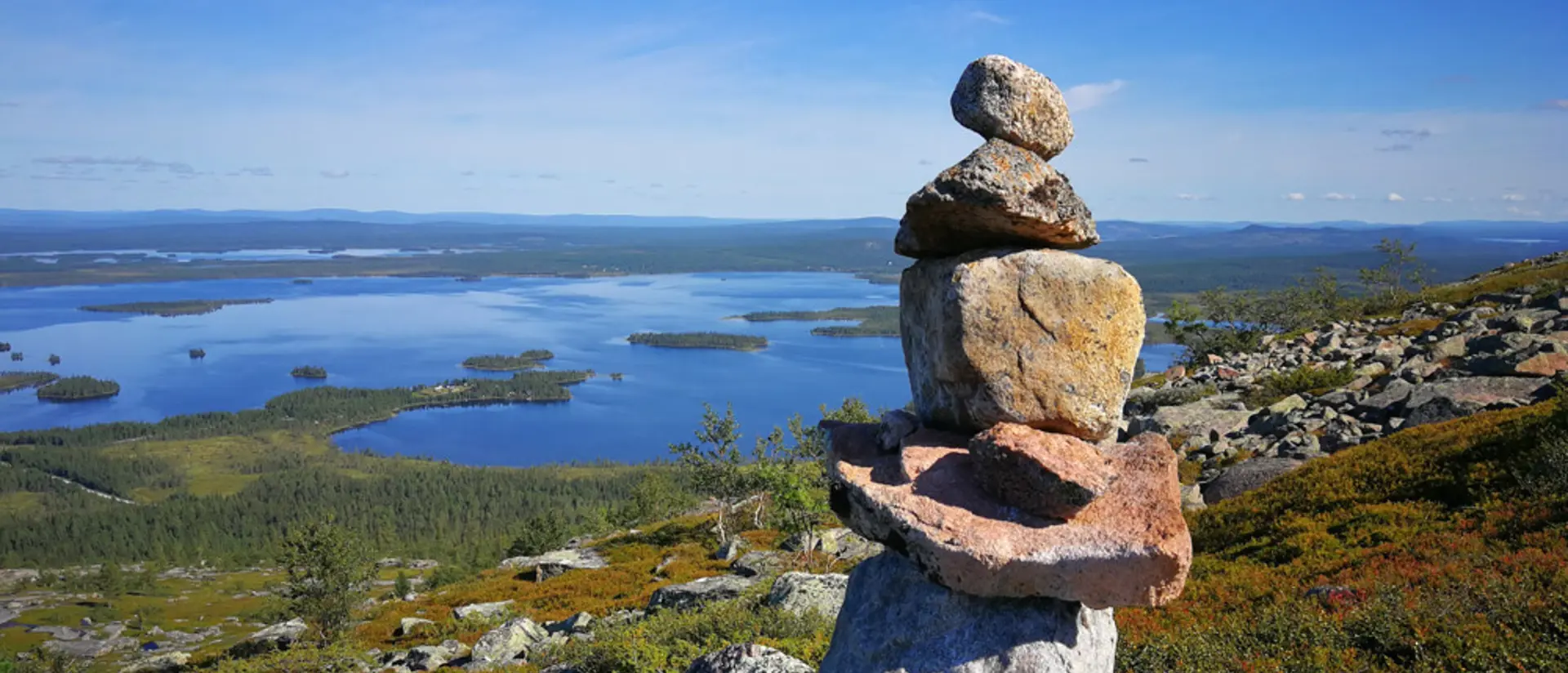 Vy över Karatjsjön från Jarre