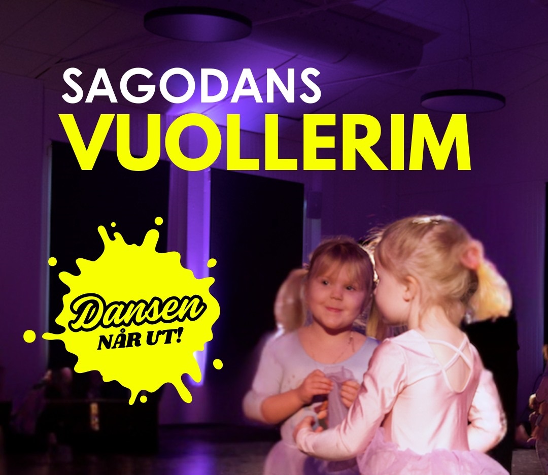 Sagodans i Vuollerim - 3-9 år