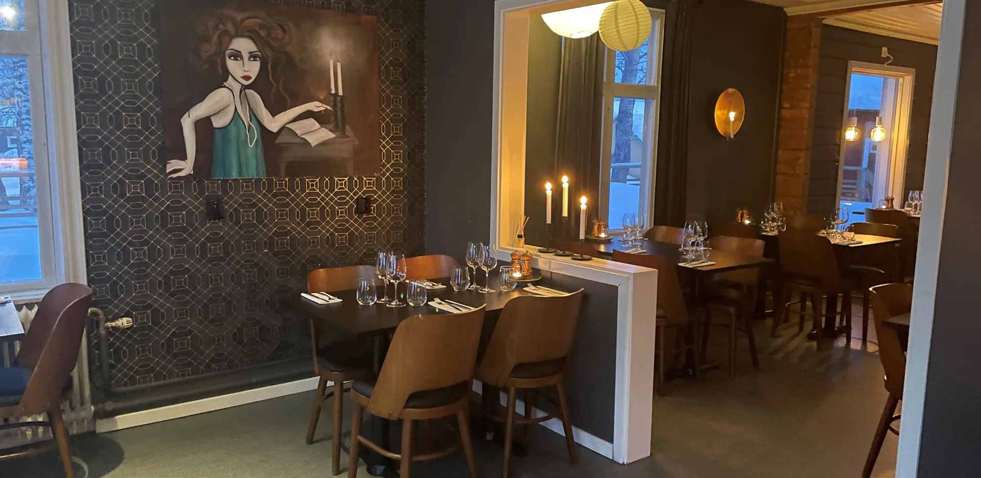 interiör restaurang