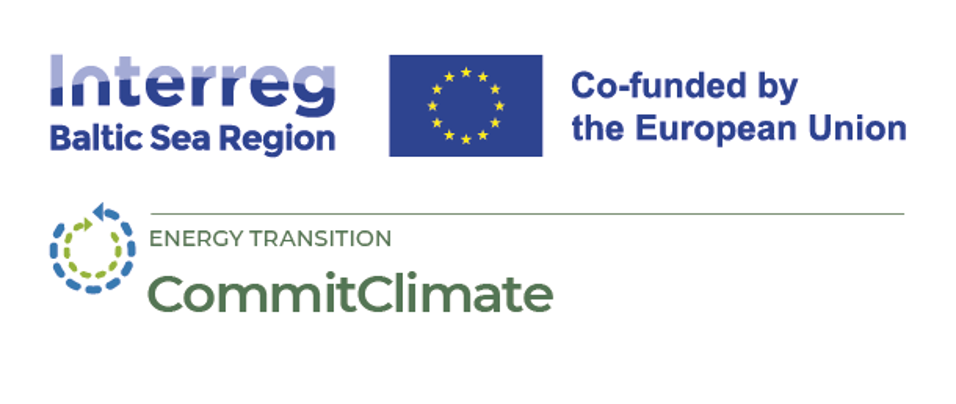 Logo för Commitclimate EU Interreg