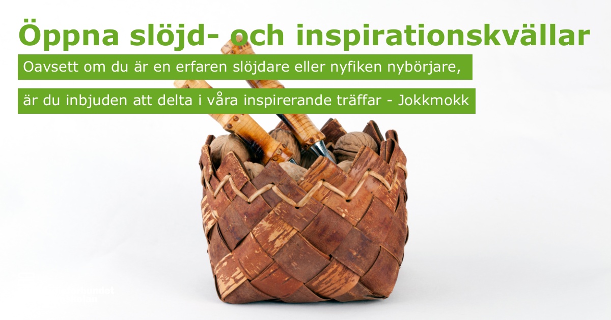Slöjd- och inspirationskvällar med Julevsámega