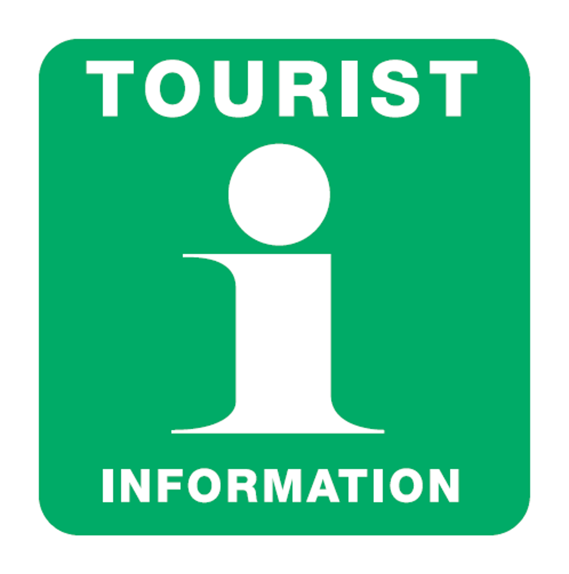 Turistinformation - Tourist Information sign