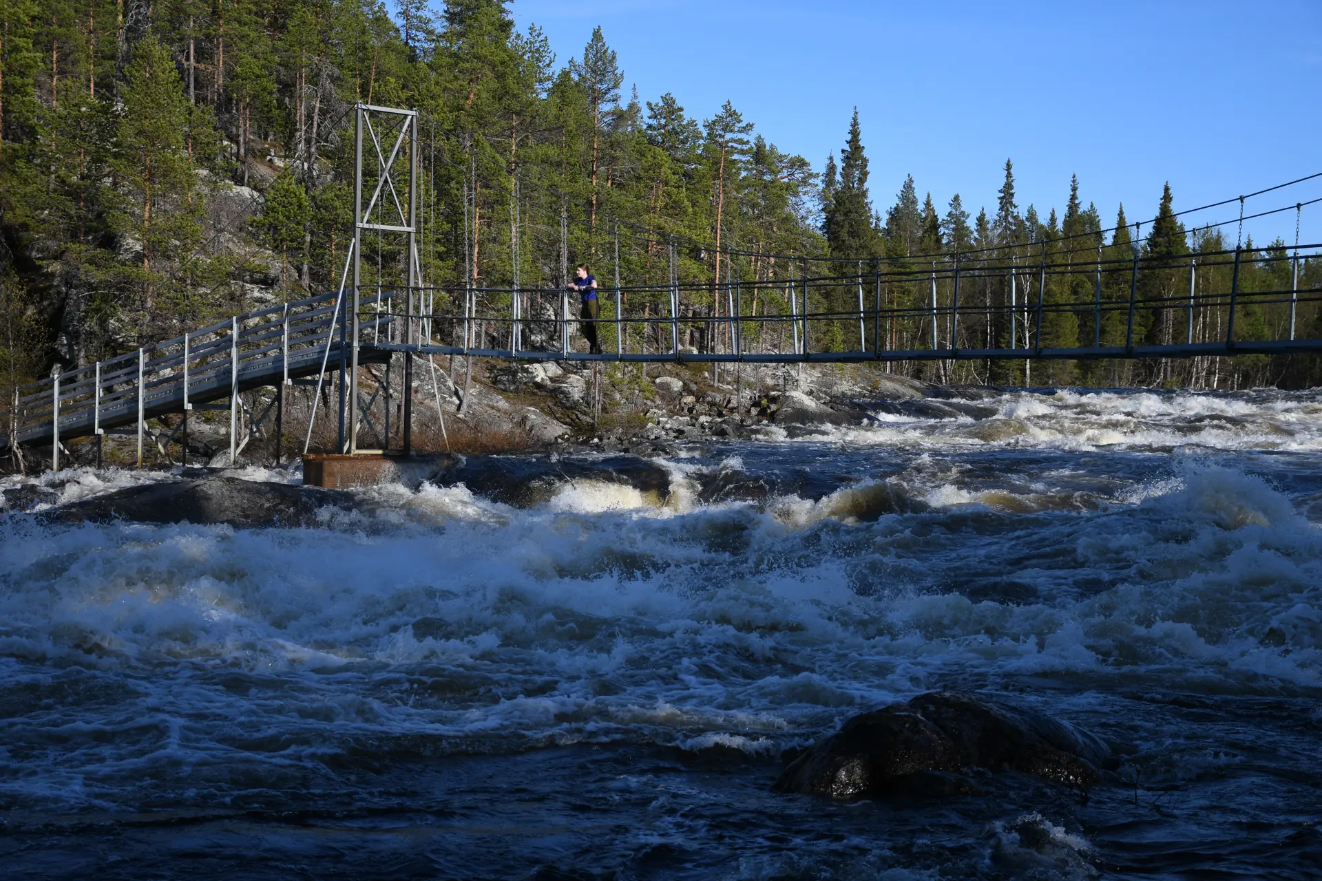 Partafallet med hängbro
