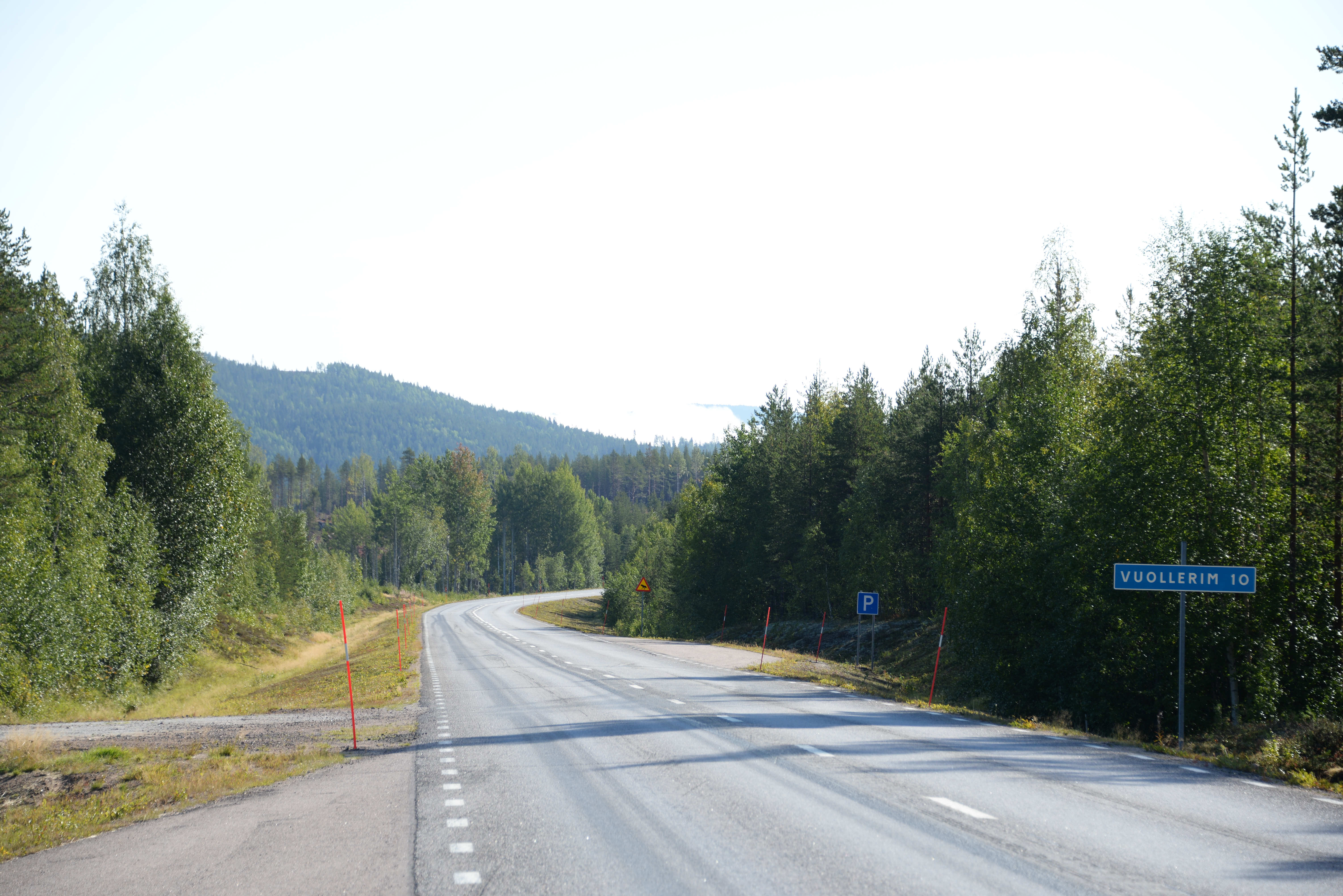 Ökad trafik längs väg E45 efter bussolycka i Norge