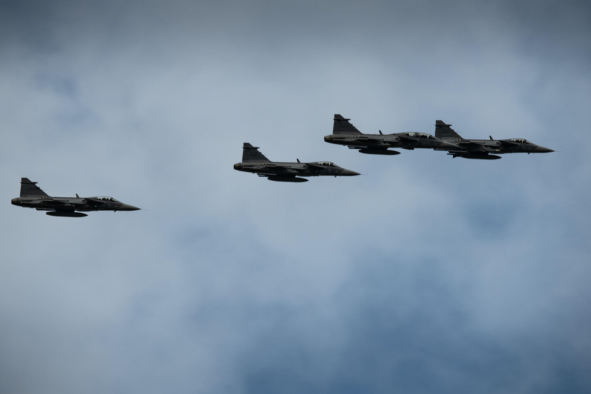 Flygövning över Sverige 8 - 19 juni 2026