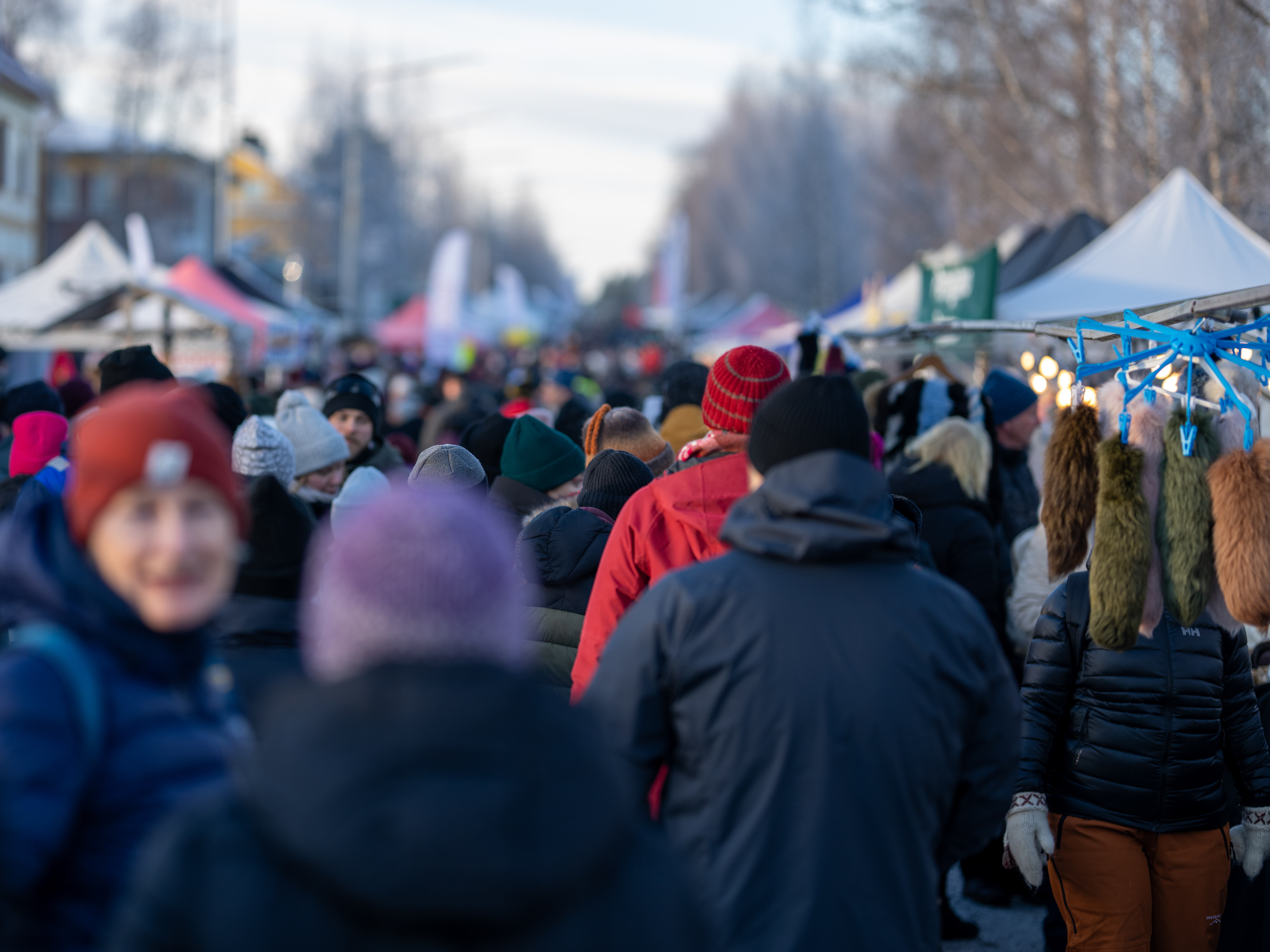 Hávsskes márnána! Trevlig marknad!