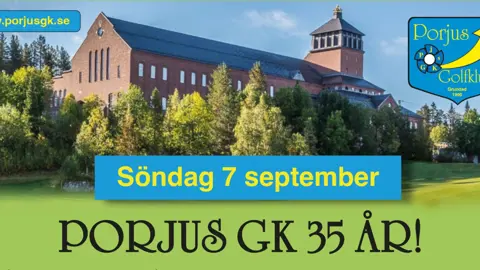 Porjus Golfklubb 35 år!