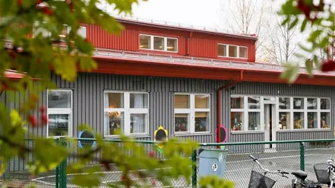 Bilden föreställer Fjällbackens förskola.