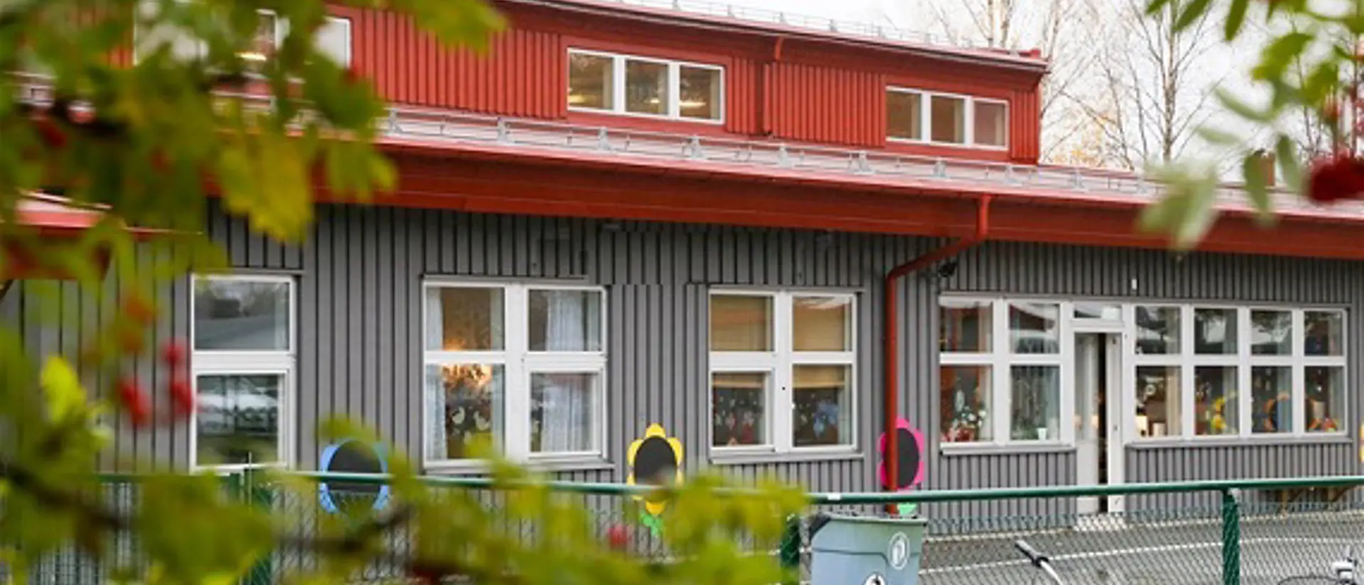 Bilden föreställer Fjällbackens förskola.