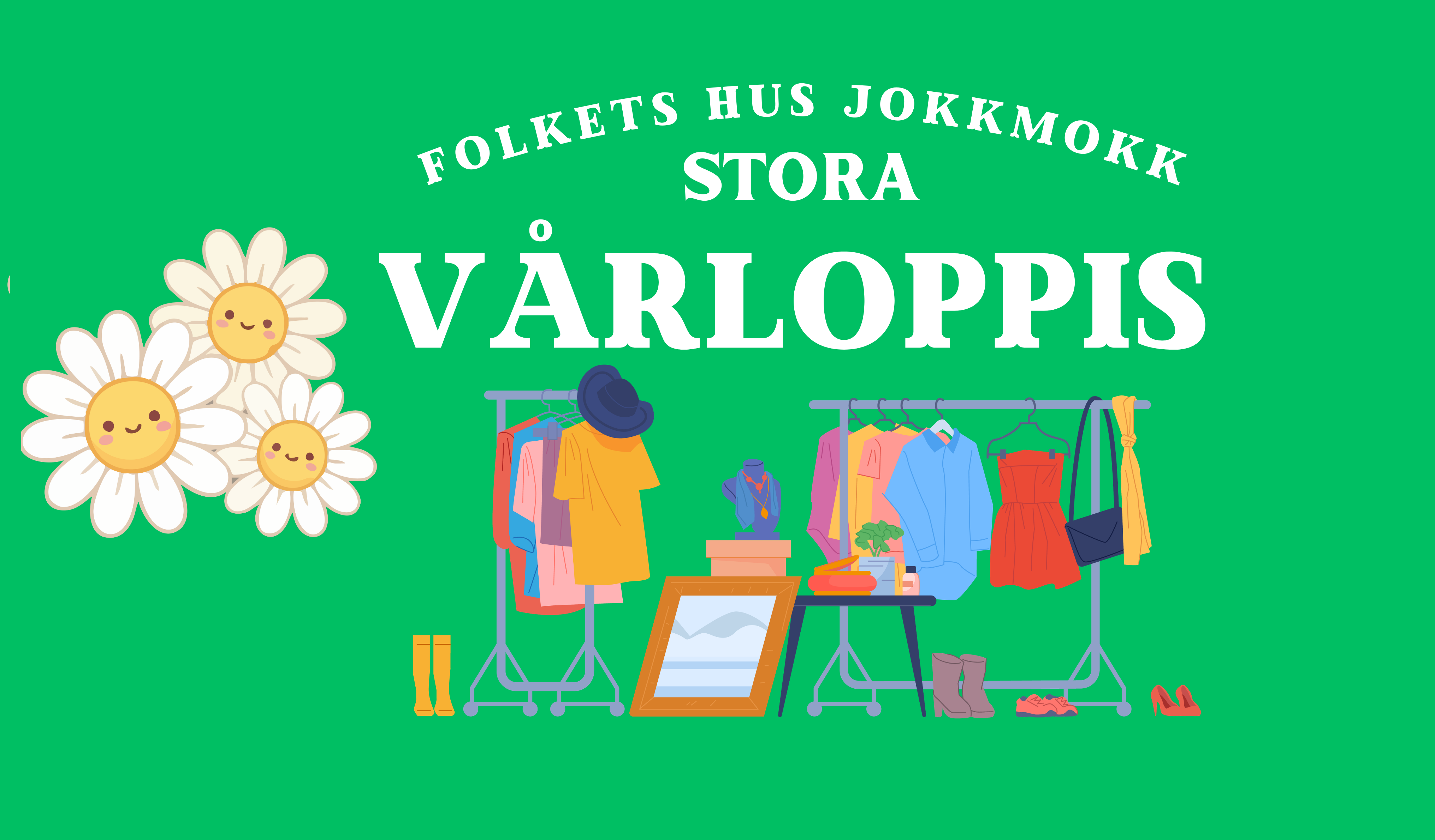 Stor Vårloppis på Folkets Hus Jokkmokk