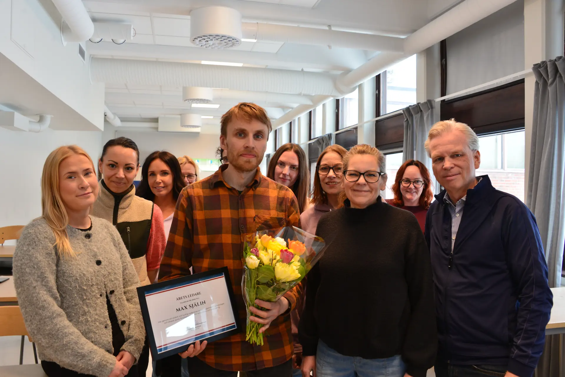 Max Själin, årets ledare 2026