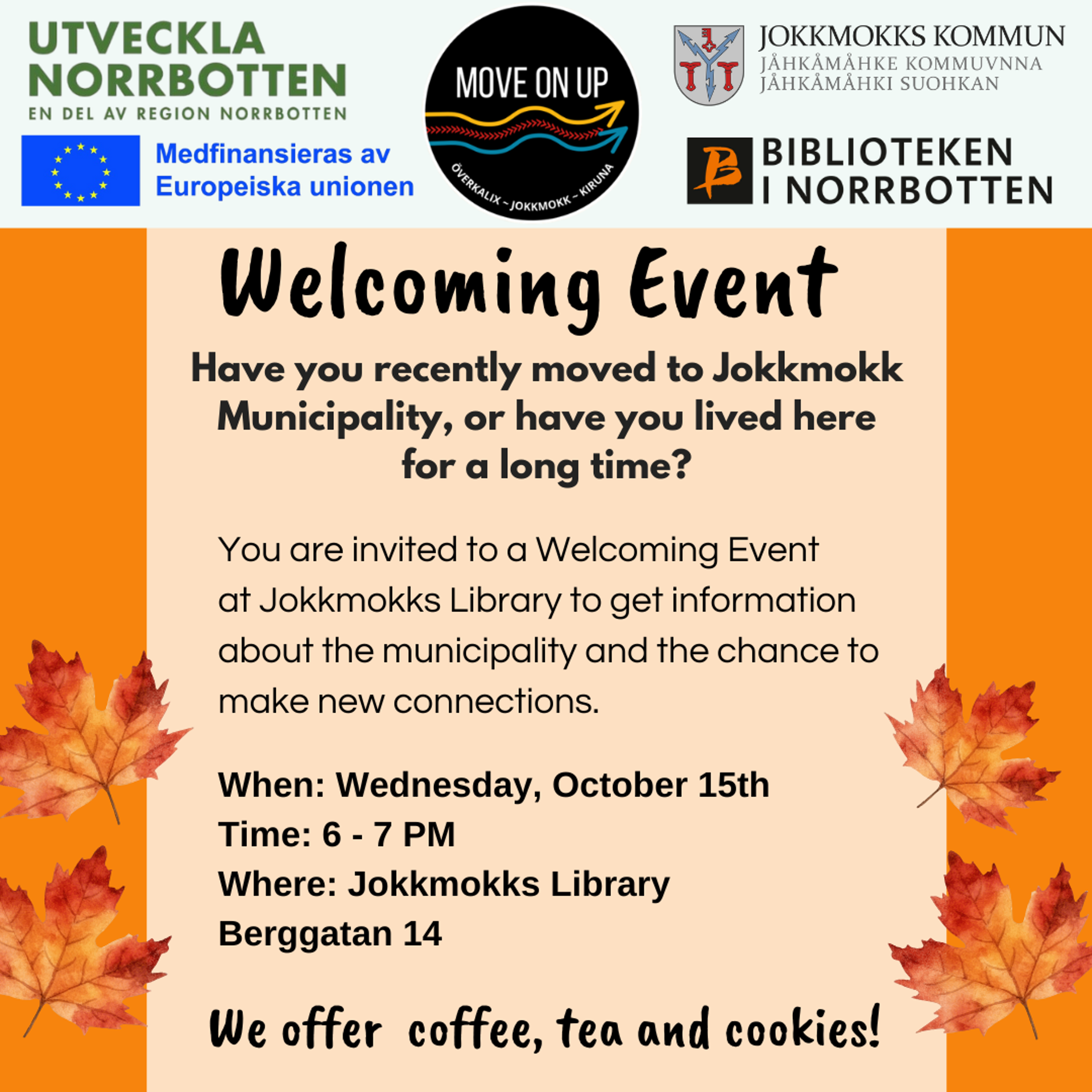 Invitation to the Weloming Event