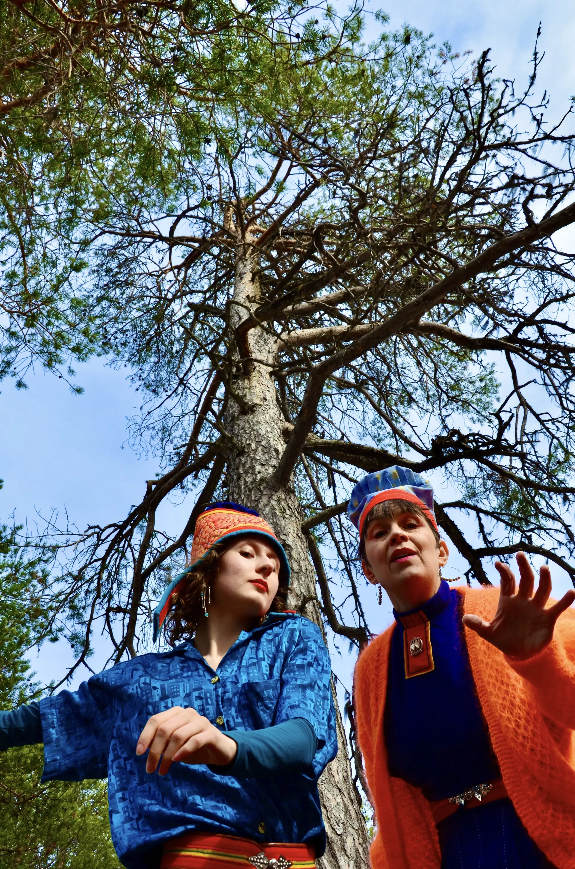 Jasmine Skog och Nina Nordvall Vahlberg i