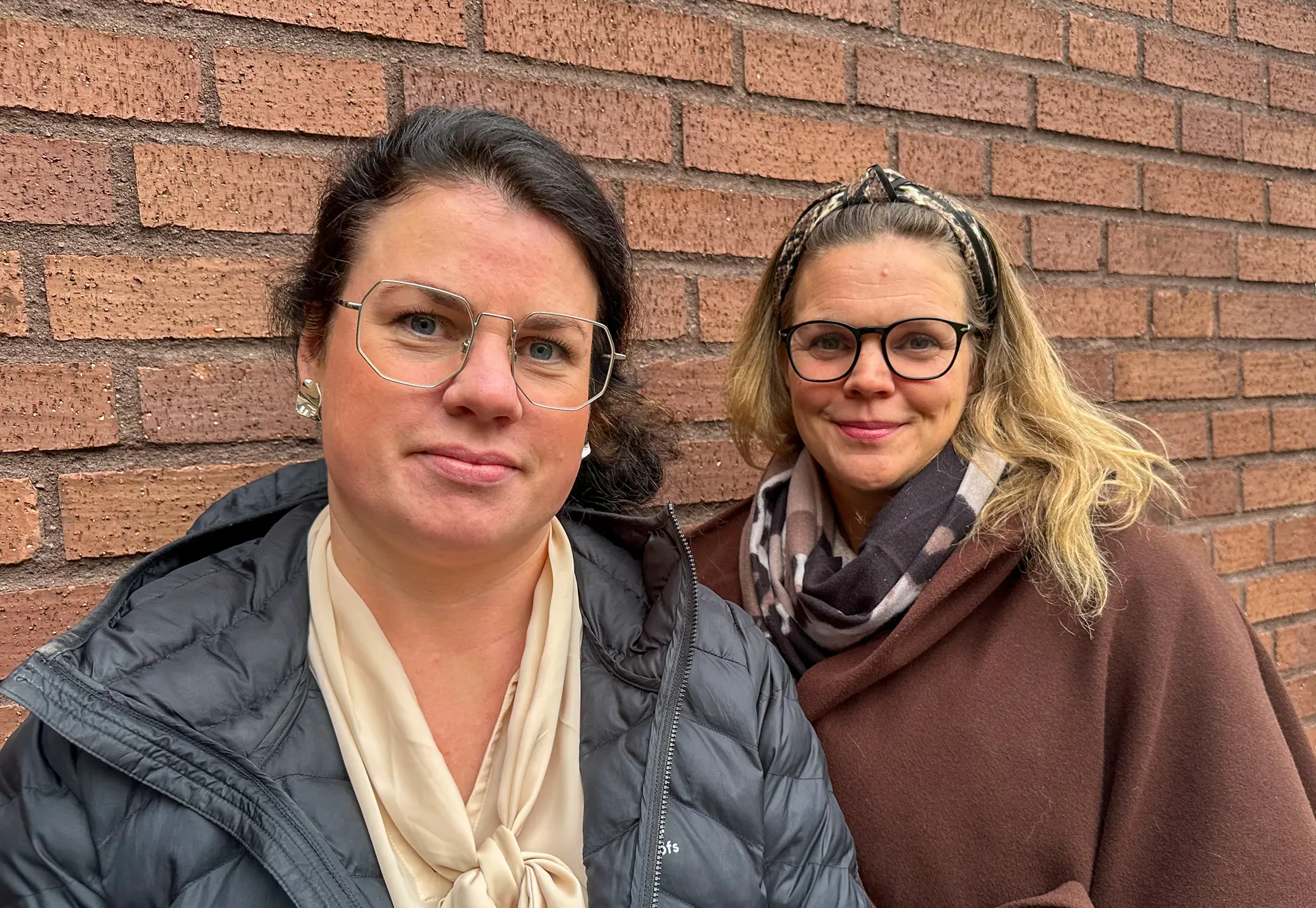 Porträtt av Helena Henriksson och Elina Johansson