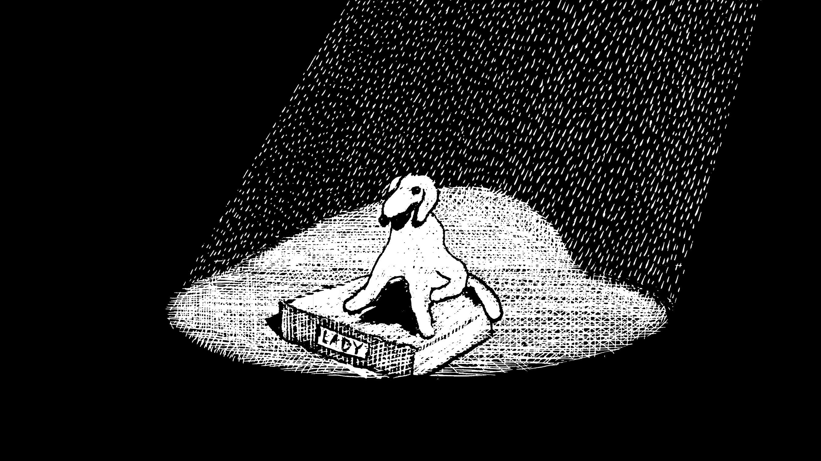 Teaterresa: En uppstoppad hund