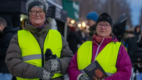 Marknadsvärdarna - ett uppskattat inslag på Jokkmokks marknad