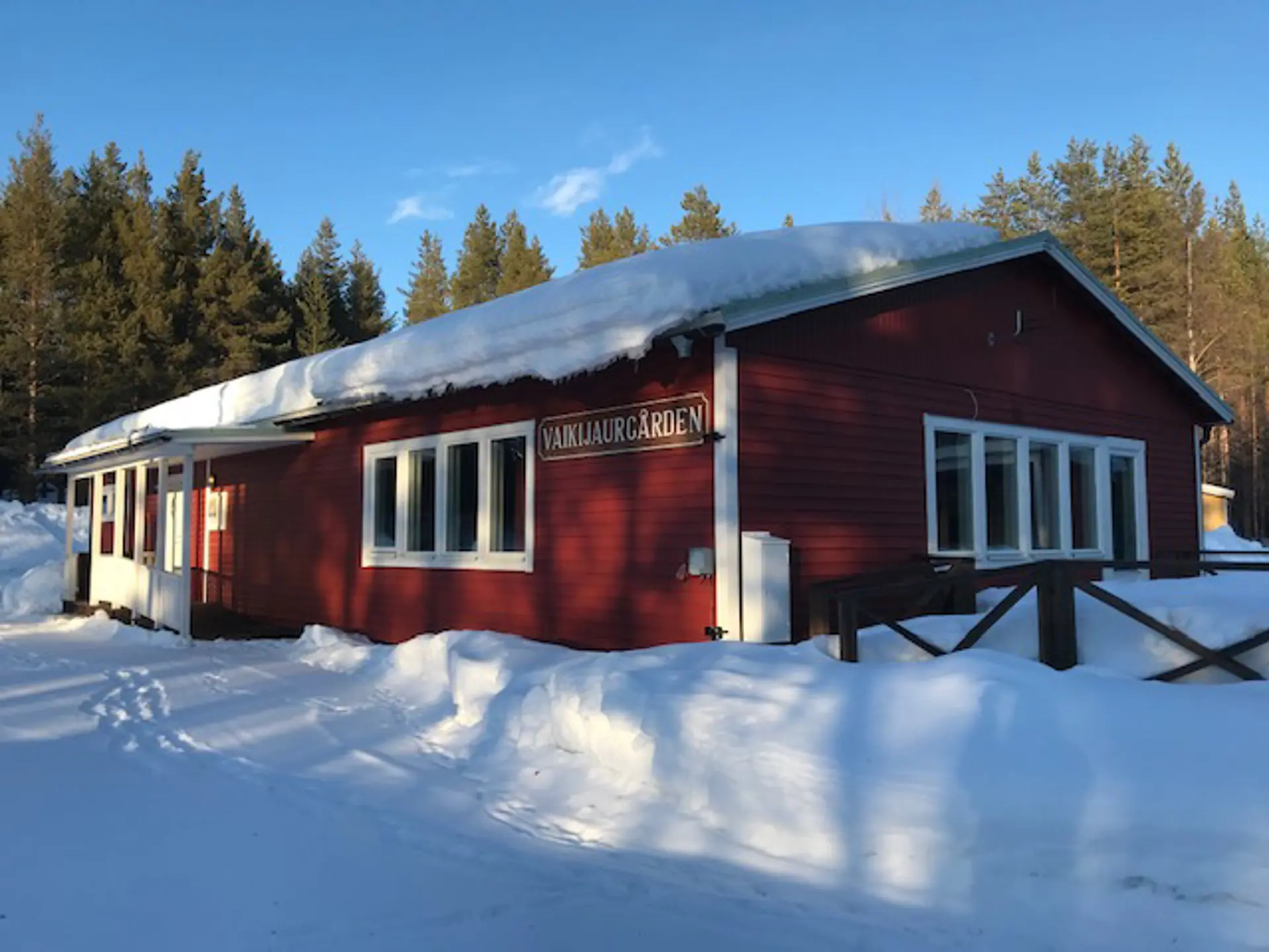 bygdegård vinter