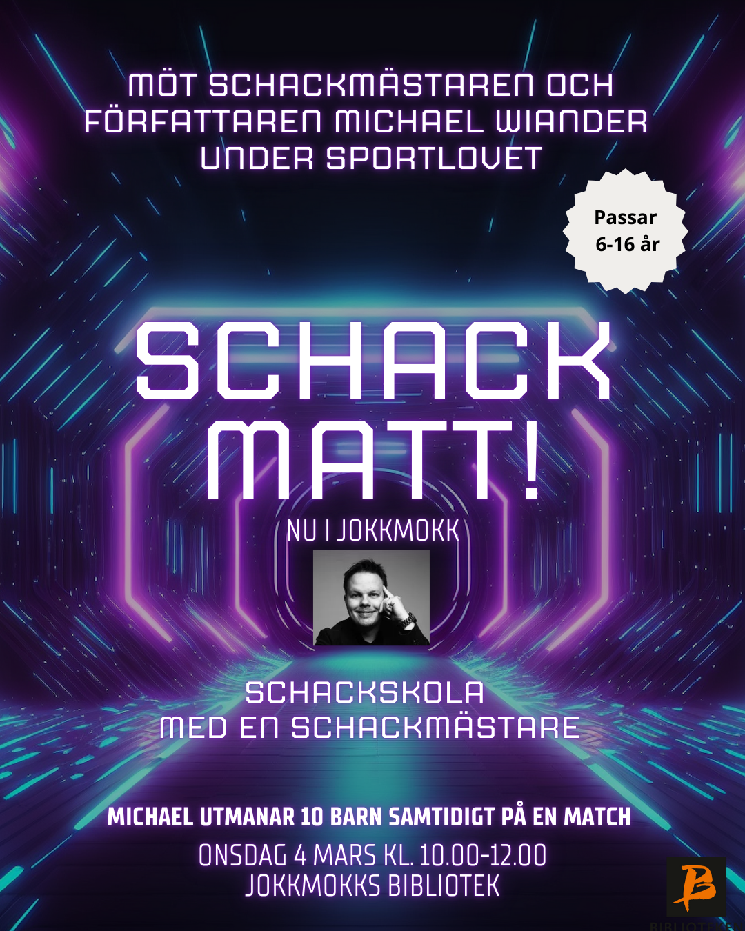 Sportlov på biblioteket: SCHACK MATT!