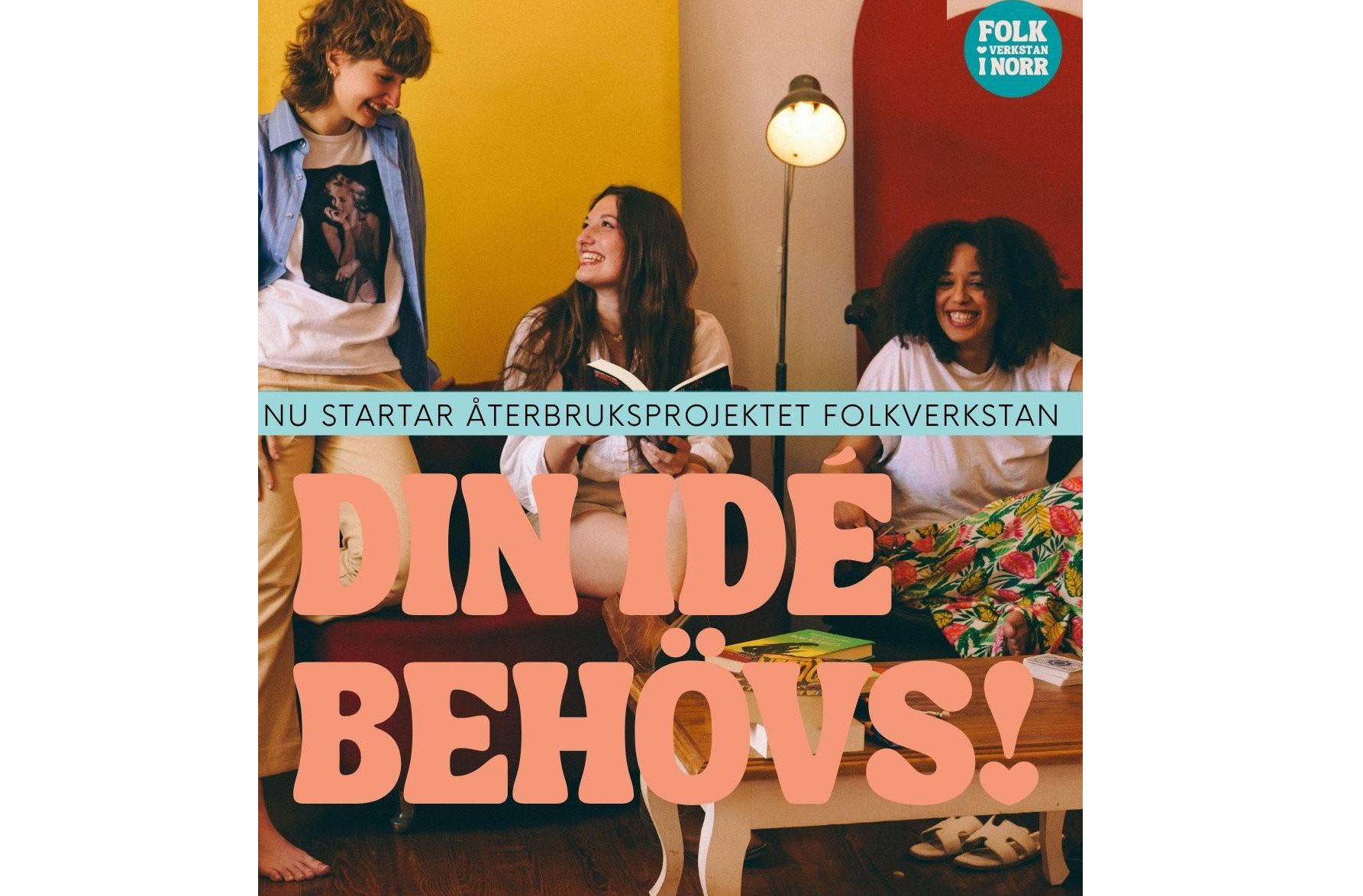 Träff på Tjállegoahte: Vill du lappa, laga eller skapa? Tema återbruk!