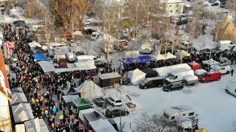 Besöksrekord för Jokkmokks marknad