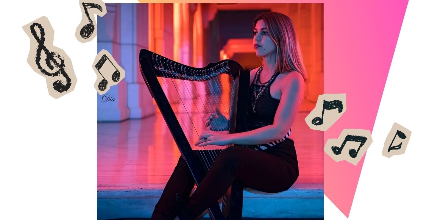 Prova spela harpa!