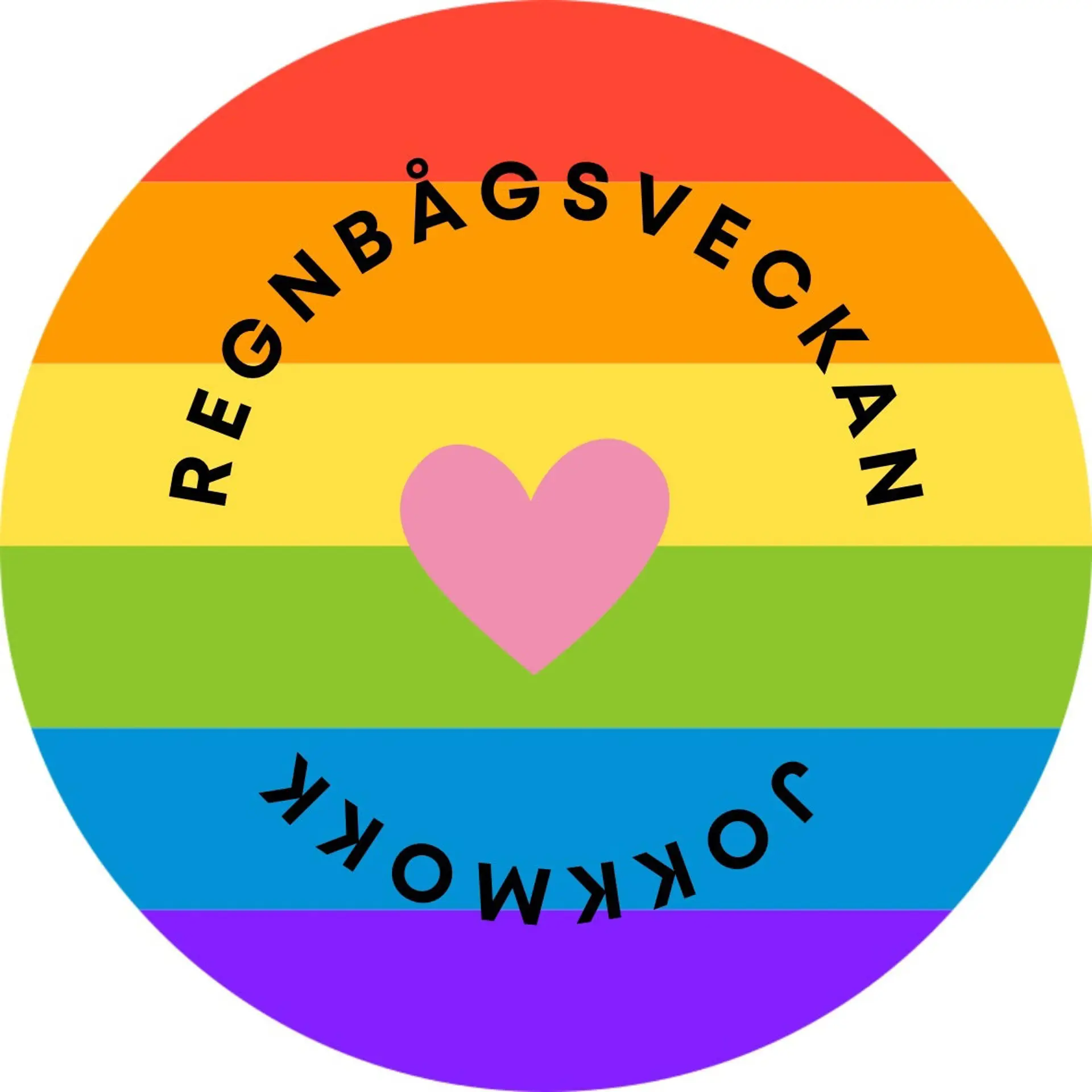 Regnbågsveckans logotyp