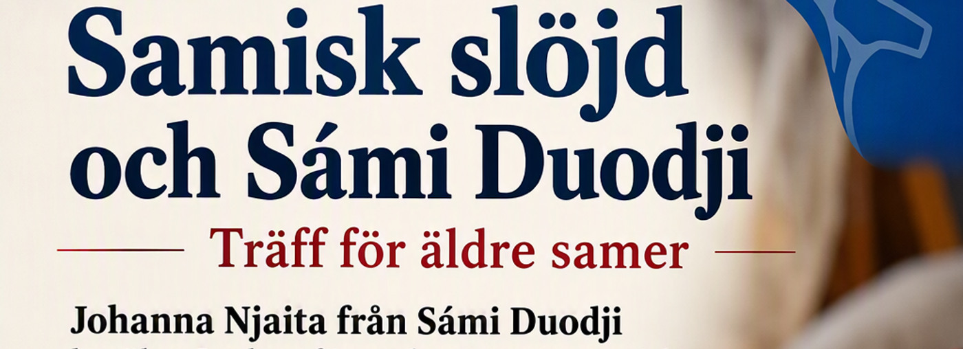 Träff för äldre samer