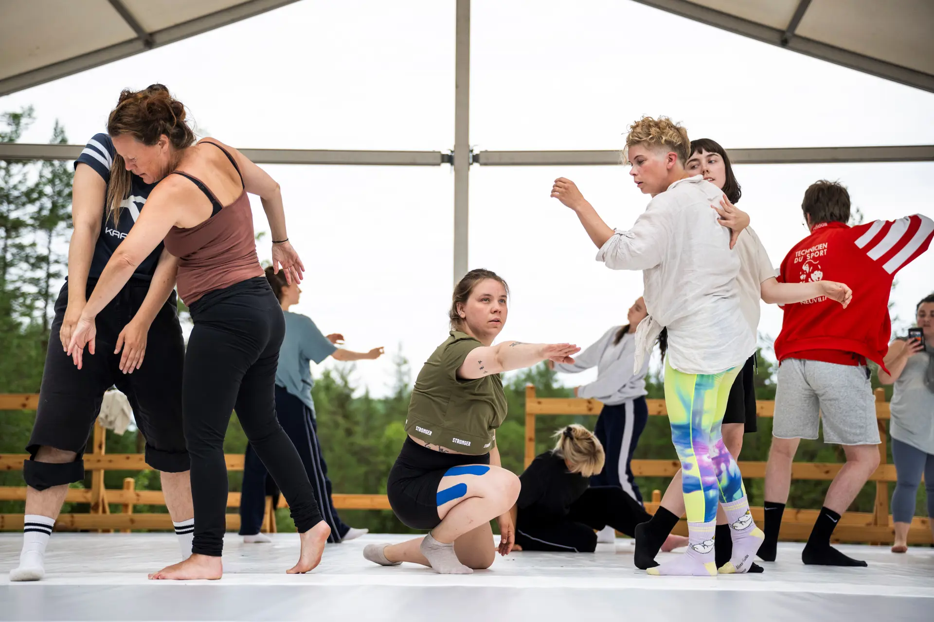 Människor som dansar