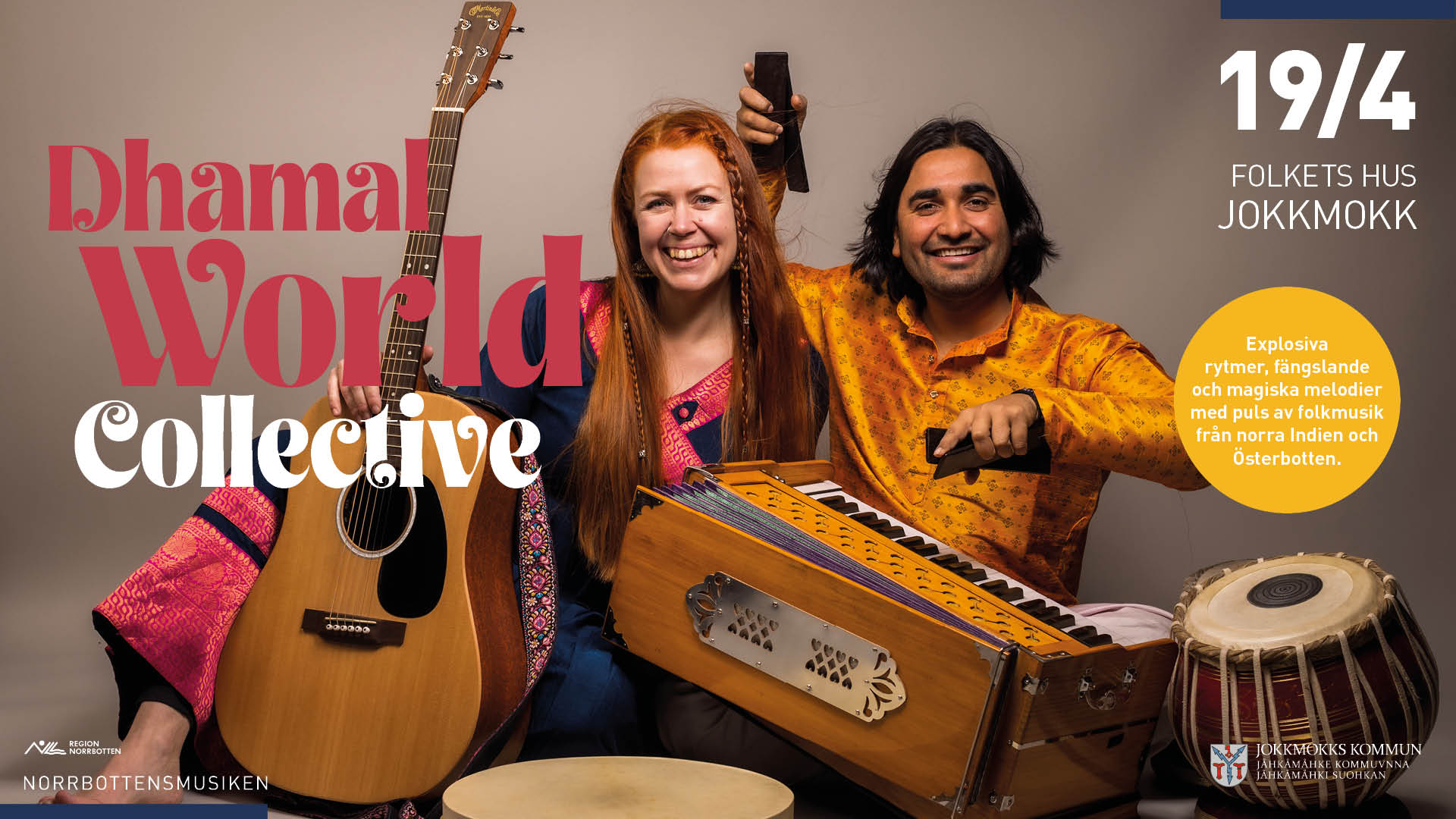 Musikkafé med Dhamal World Collective