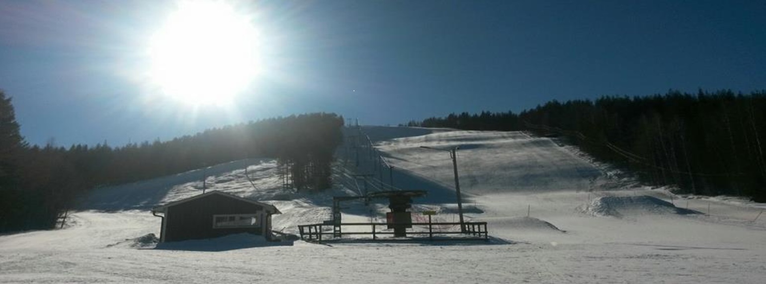 Skidskola för barn hos VSK Alpina på Bomyrberget
