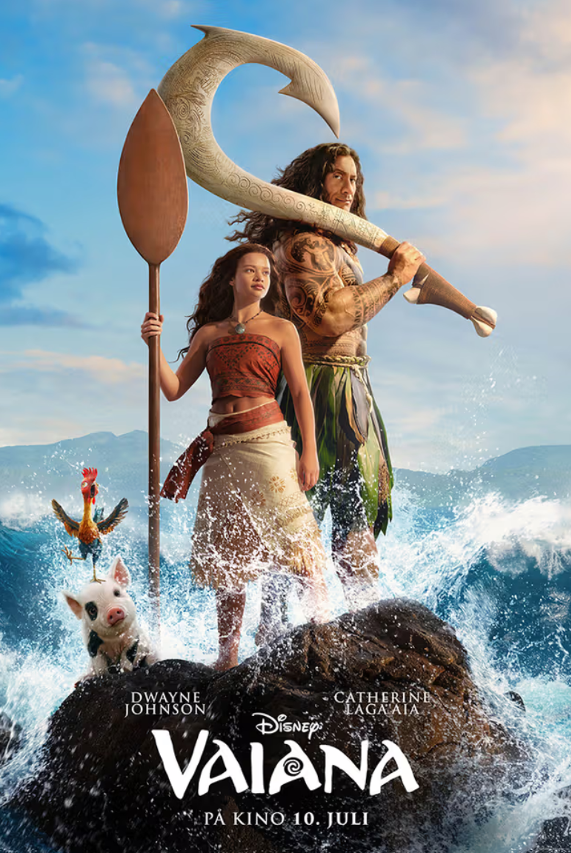 Filmaffisch för Vaiana