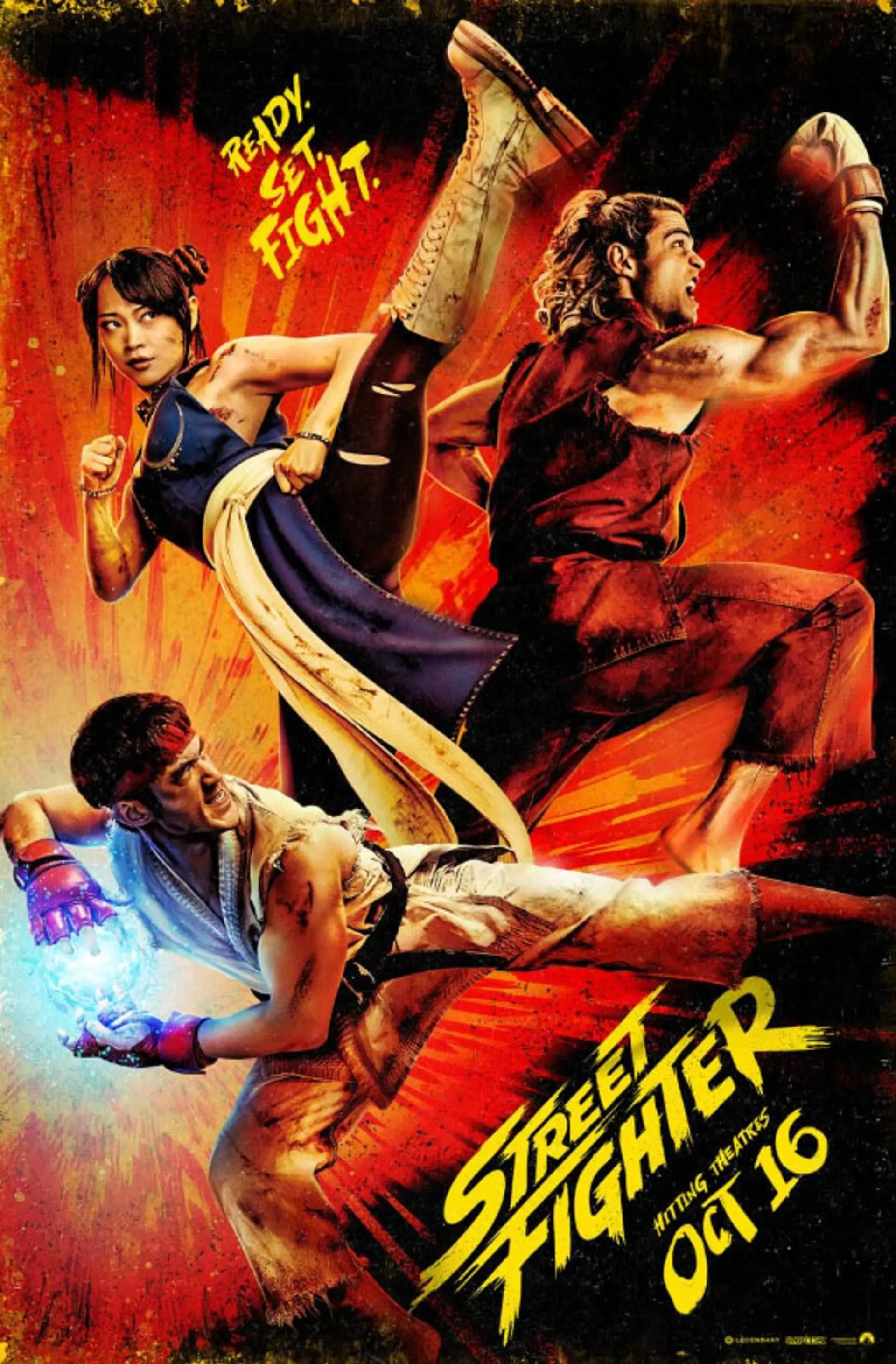 Filmaffisch för Street Fighter