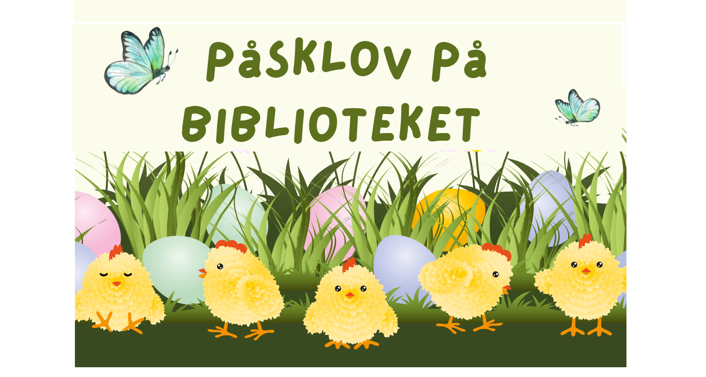 Påsklov på biblioteken i Jokkmokk och Vuollerim