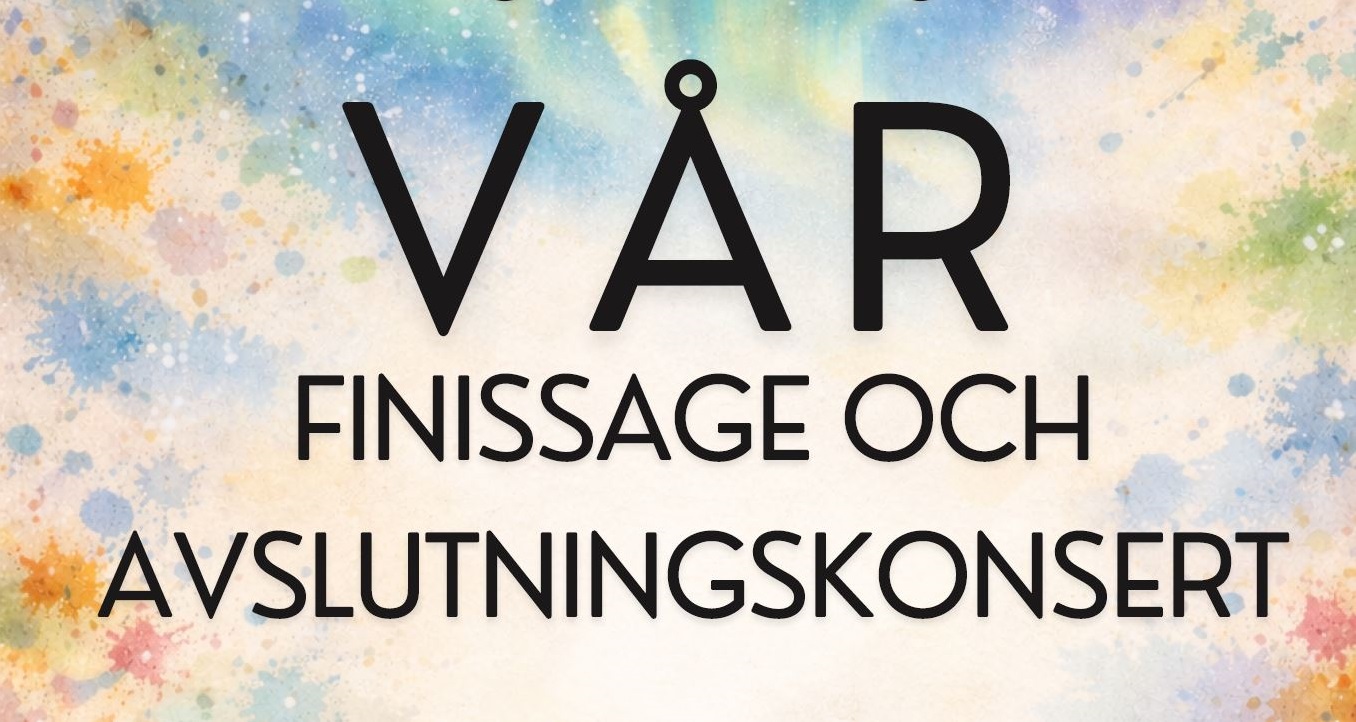Finissage och avslutningskonsert för Kulturskolan 2026
