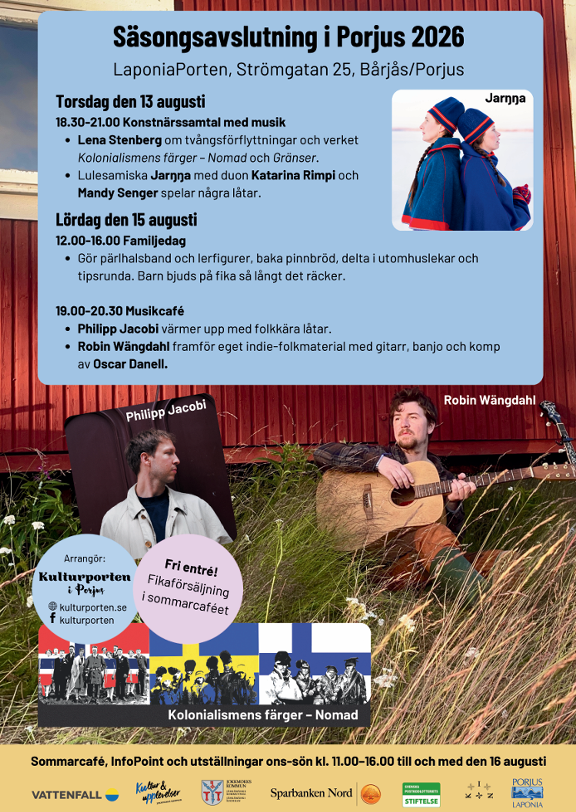 Affisch Kulturporten hösten 2026