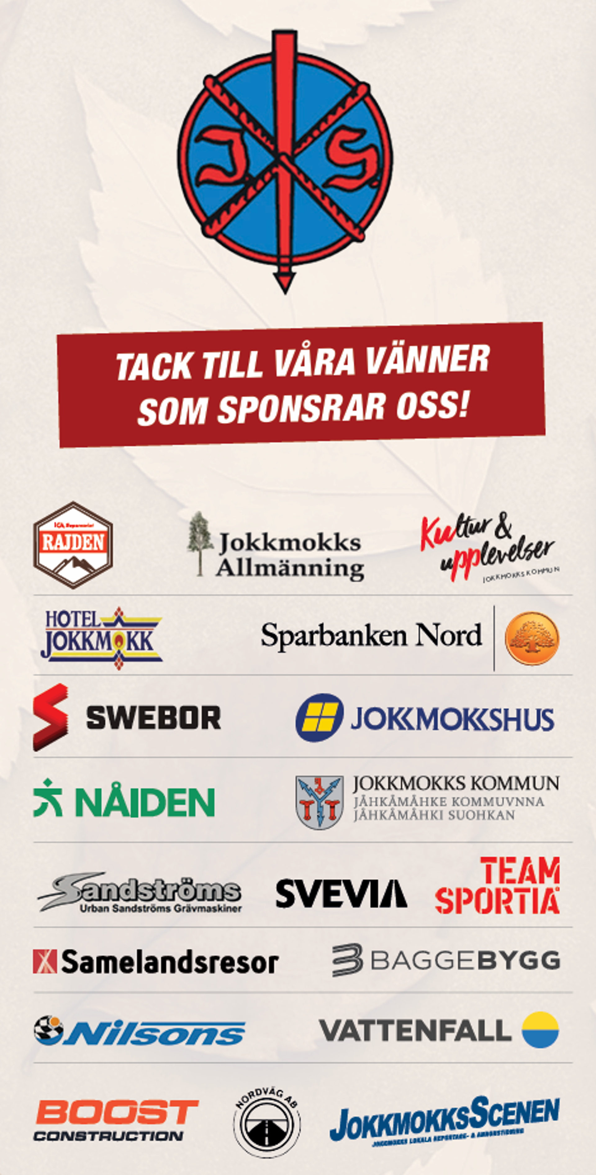 Höstmarknadens sponsorer 2026