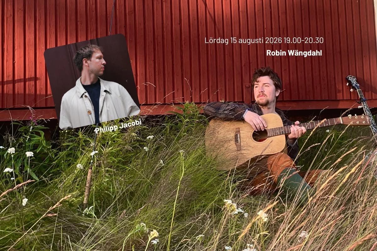 Sommaravslutning med akustiskt musikcafé