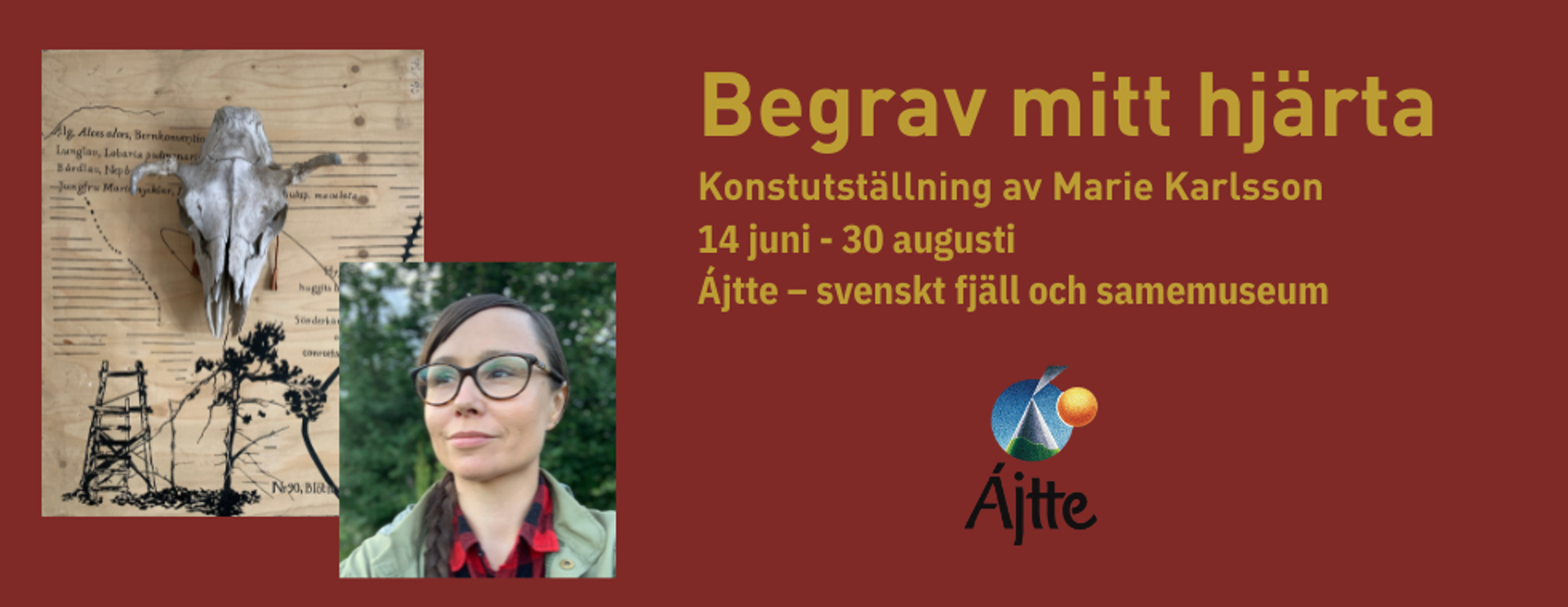 Utställningen Begrav mitt hjärta