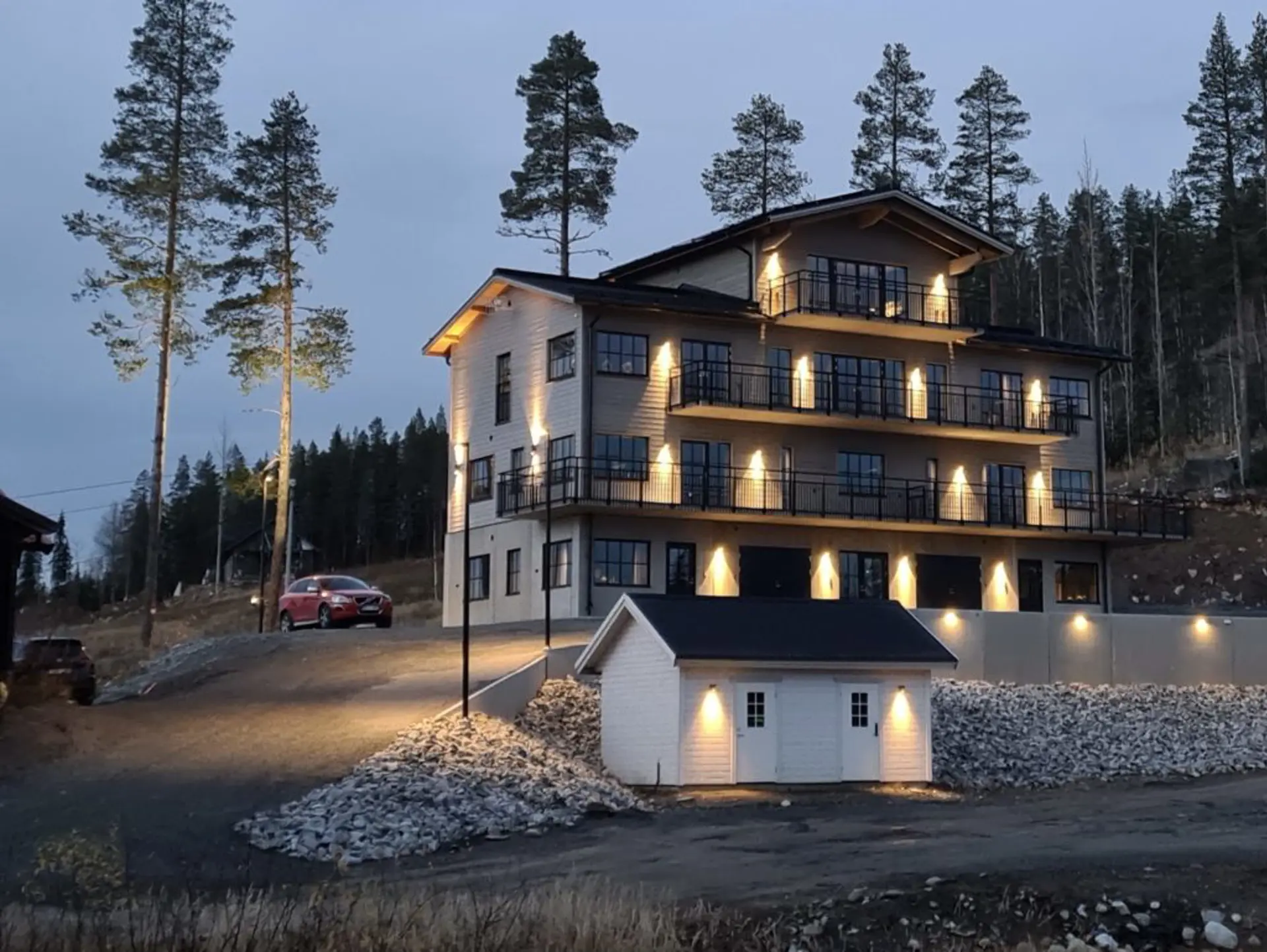 lägenhetshus