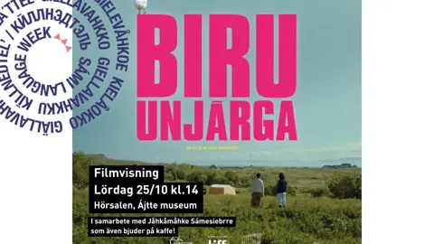Filmvisning på nordsamiska: Biru Unjárga