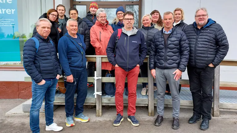 Kommunledningen besöker Strukturum