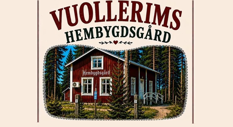 Öppet för mat, fika och pyssel på Vuollerims Hembygdsgård